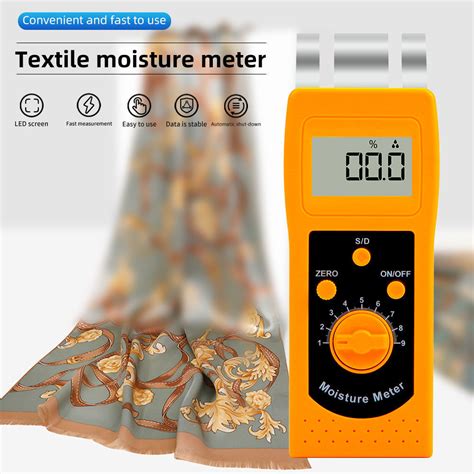 Textile Moisture Meter traders|moisture meter for fabric.